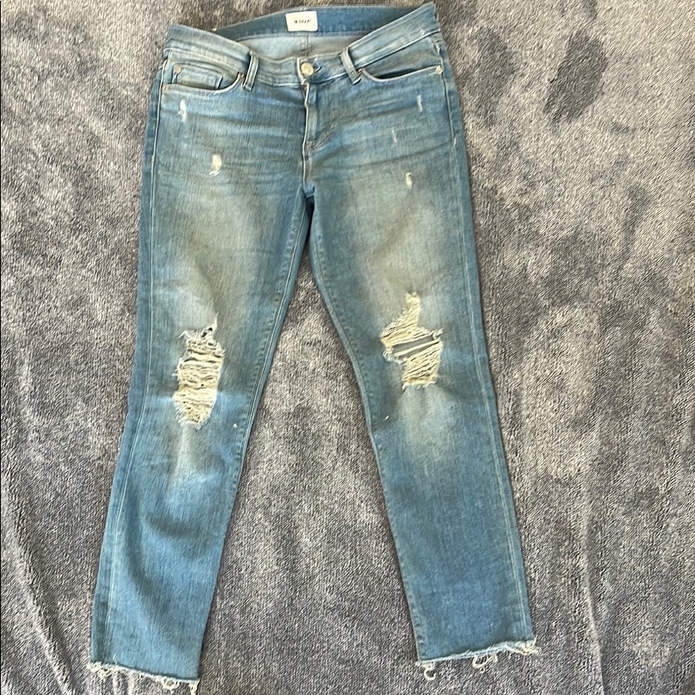 Hudson Jeans Blue Skinny Vintage Wash